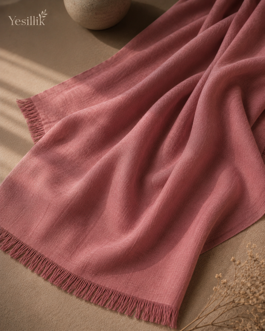 Premium Turkish Lawn - Pink Scarf
