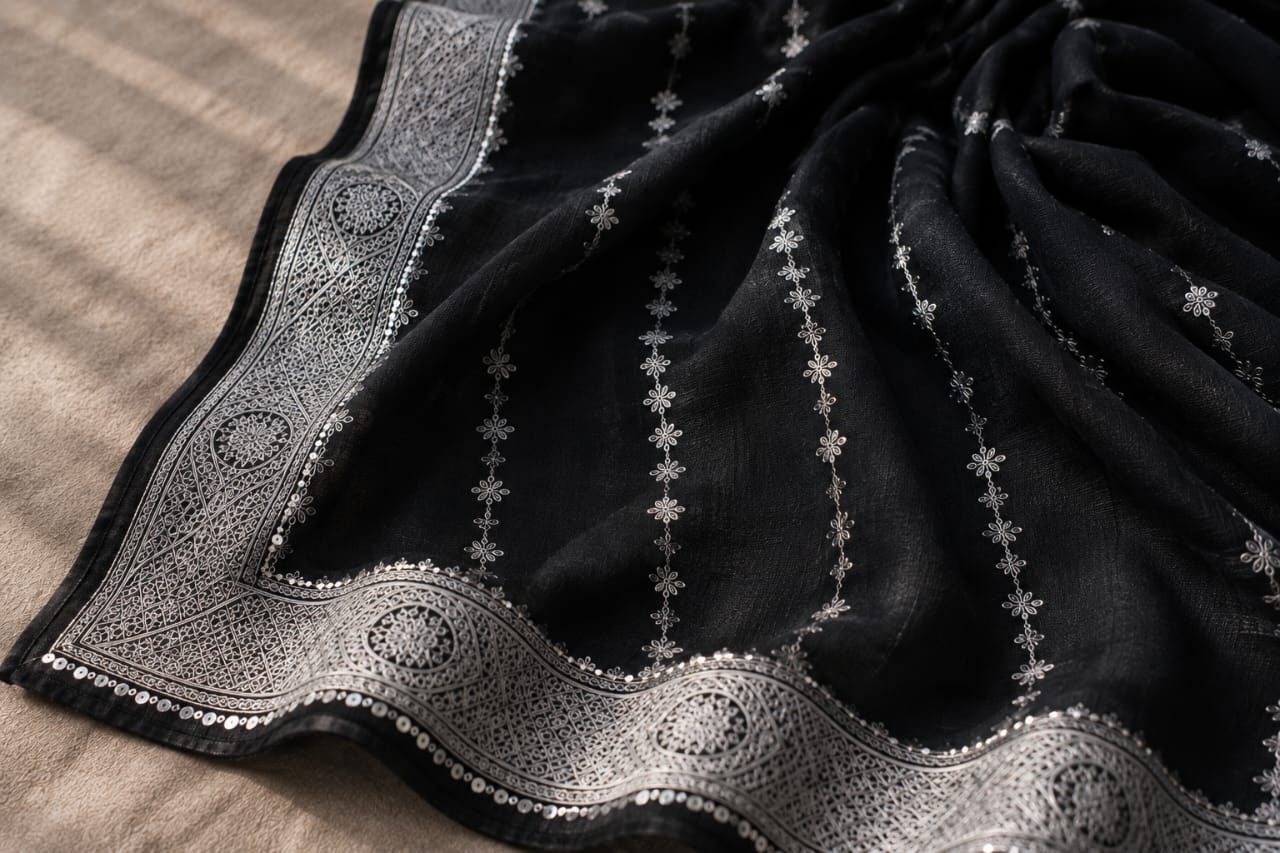 Zareen - Black Silver Reshmi
